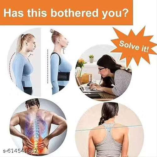 Back Posture Corrector Belt – Pain Relief Support for Men & Women